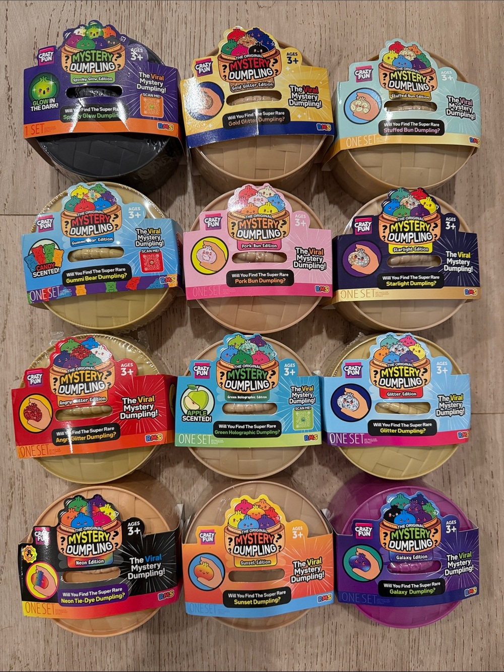 RMS Mystery Dumplings Lot Of 12